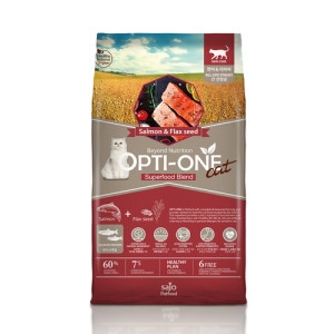 사조 옵티원 슈퍼푸드 유기농 고양이사료 연어 5.6kg