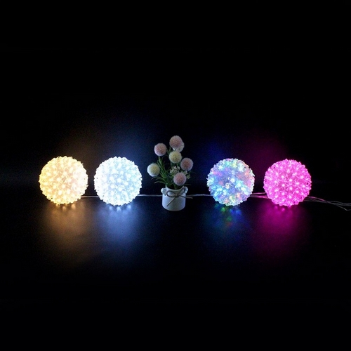 나두LED LED 크리스마스 트리 조명 장식 전구 연결형 팅거볼 100구