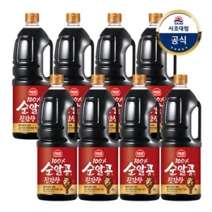 해표 순알콩 진간장 1.8L (8개)_이미지