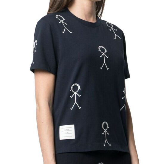 톰브라운 여성 반팔티 FJS099A 07656 415_이미지