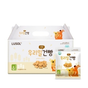 루솔 우리밀 건빵 2박스 선물박스 총 40개입_이미지