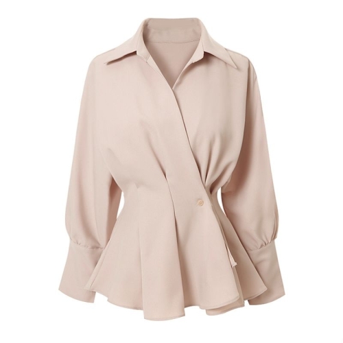 페이지플린 카라핀턱페플럼블라우스_P5ABL004B_이미지