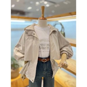 레코브 여성 후드 스트링 야상점퍼 LC41D4JP010X