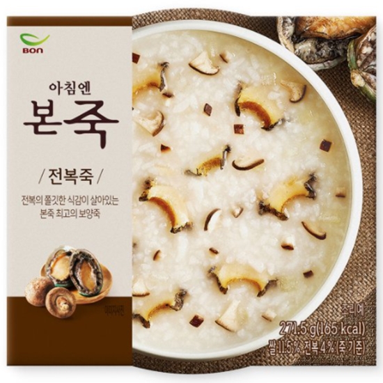 본아이에프 본죽 아침엔 본죽 전복죽 271.5g이미지입니다. 누르면 해당 게시물로 새창이동합니다.
