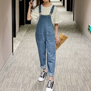 아동복 여 주니어 청멜빵바지 데님팬츠 점프수트 1837 사이즈:140 JS.1837청멜빵PT_진청