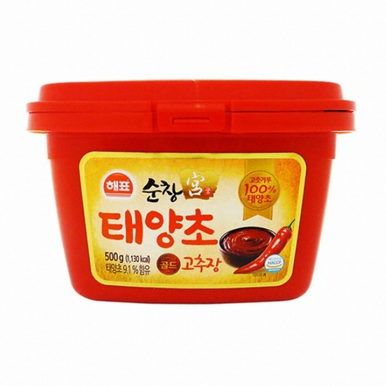 해표 순창궁 태양초 골드 고추장 500g (6개)_이미지