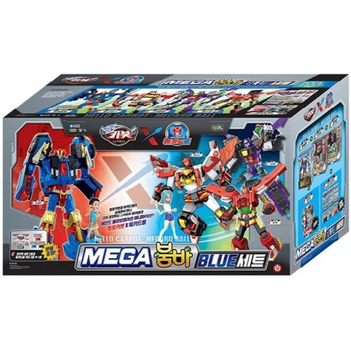 초이락컨텐츠컴퍼니 헬로카봇 X 메카드볼 메가 붐바 블루세트_이미지