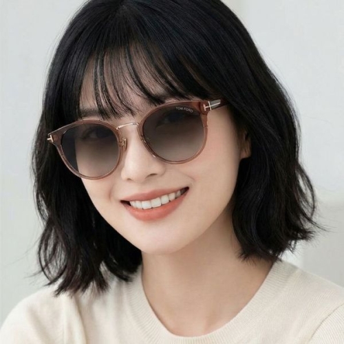 톰포드 라운드 뿔테 선글라스 반투명 아시안핏 150696369