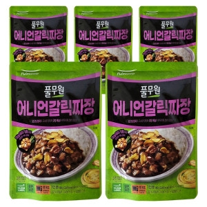 풀무원 어니언갈릭짜장 180g (5개)_이미지