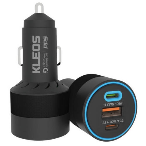 클레오스  135W 차량용 스마트 초고속 충전기 CCPD1353