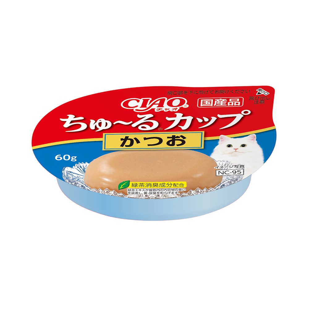 캣 챠오 츄르 가다랑어 컵 NC-95 60g