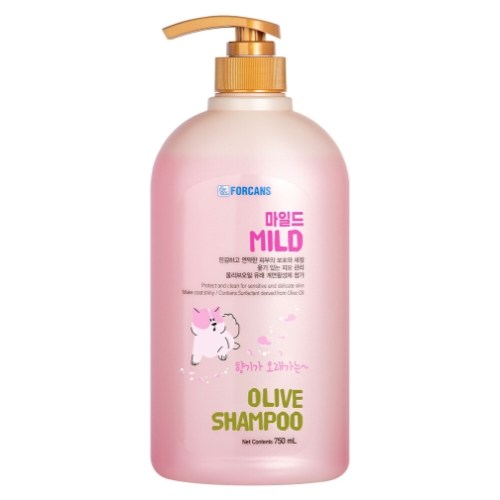 포켄스 마일드 올리브 샴푸 750ml (1개)_이미지