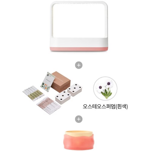 LG전자 틔운 미니 L023 + 클린팟 LAP0 (피치+크림옐로우 테라코타오렌지)_이미지