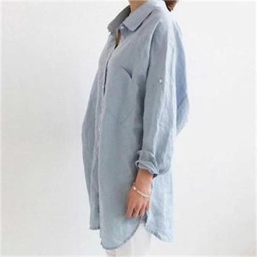 오노마 ONM 봄데일리 소개팅룩 미팅룩 여자 코디 오버핏 롱셔츠 S8054079