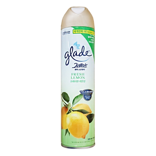 그레이드 미스트 에어스프레이 상큼한 레몬 320ml (1개)_이미지
