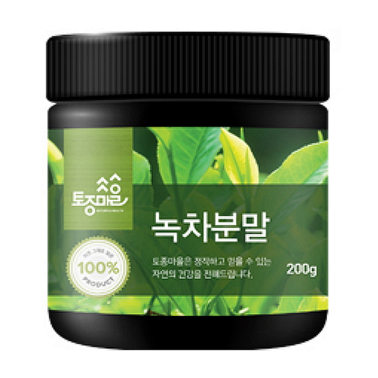 토종마을 녹차분말 200g (3개)_이미지