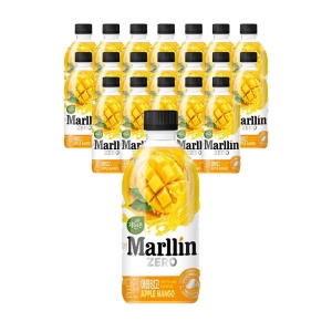 웅진식품 자연은 더말린 제로 애플망고 500ml (20개)_이미지