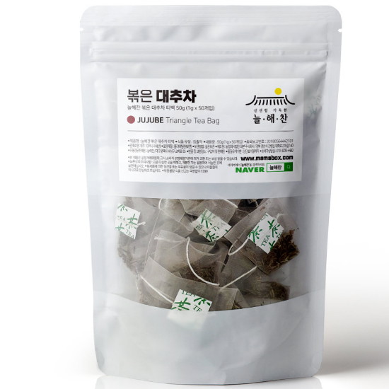 늘해찬 볶은 대추차 50T이미지입니다. 누르면 해당 게시물로 새창이동합니다.