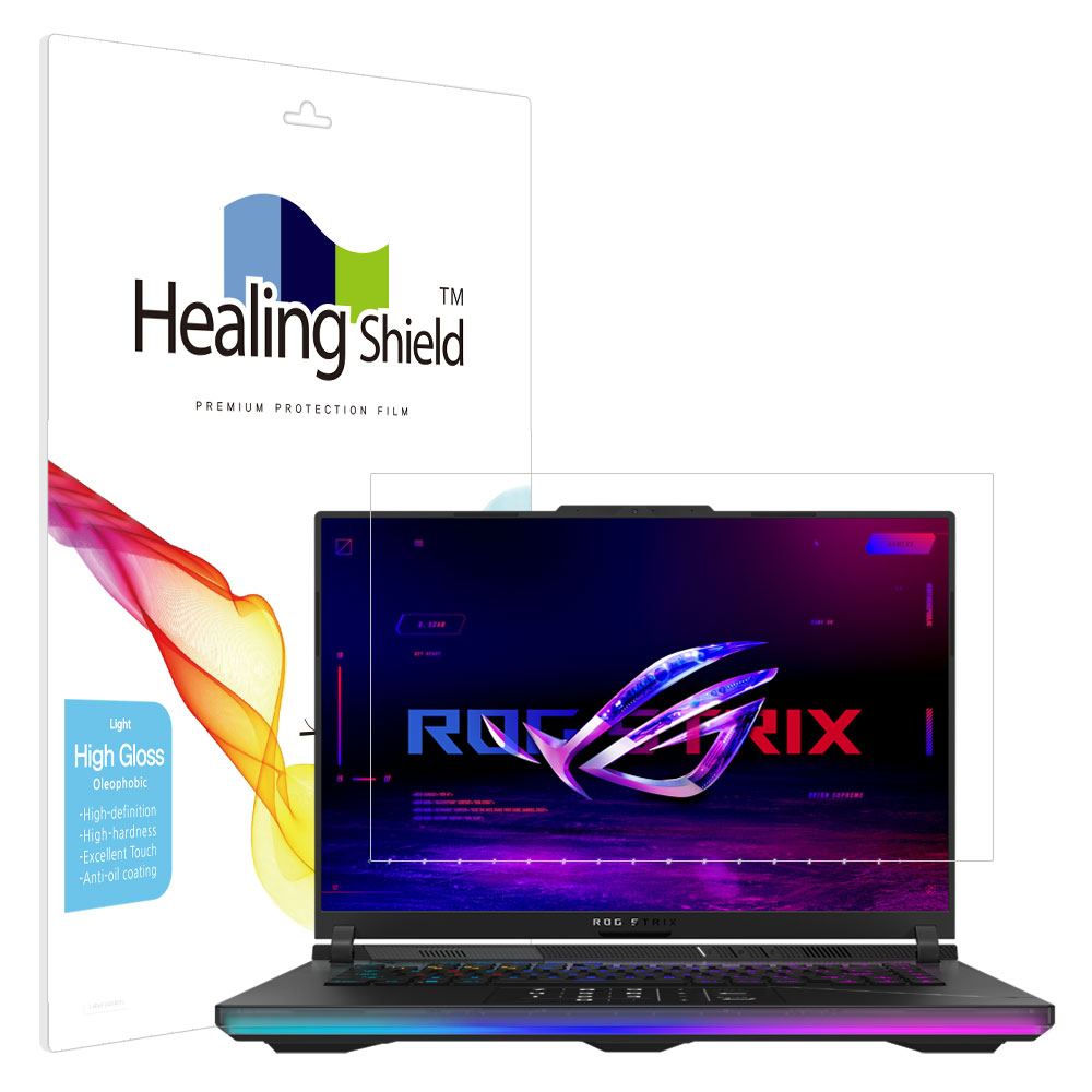 폰트리 힐링쉴드 ASUS ROG STRIX SCAR 16 G623 2023 올레포빅 Light 액정보호필름_이미지