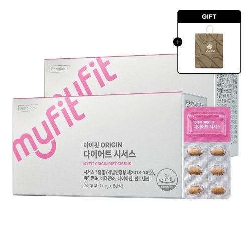 동국제약 마이핏 오리진 다이어트 시서스 60정 (2개)_이미지