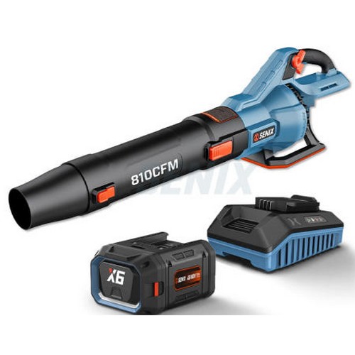 세닉스  60V 충전 무선 대포 송풍기 (3.0Ah, 배터리 1개)