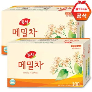 동서식품 메밀차 100티백 + 현미녹차 100티백 [1개]