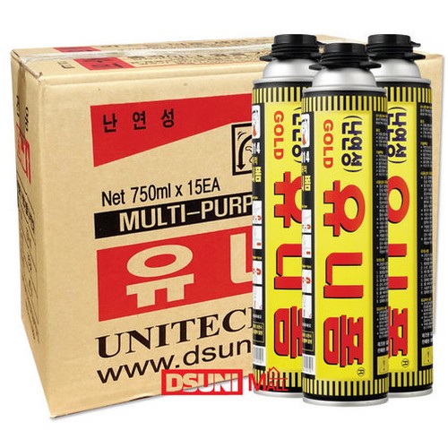 유니텍 난연성 우레탄폼 유니폼 G타입 750ml (15개)_이미지