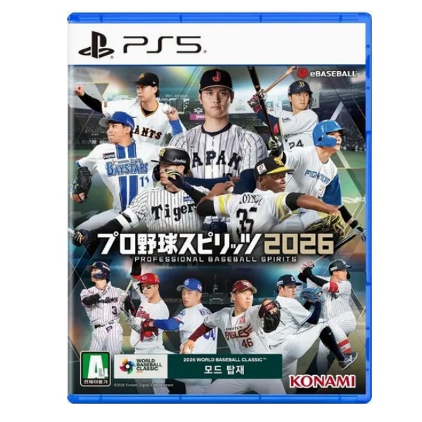 프로야구 스피리츠 2026 PS5, 중고/패키지디스크_이미지