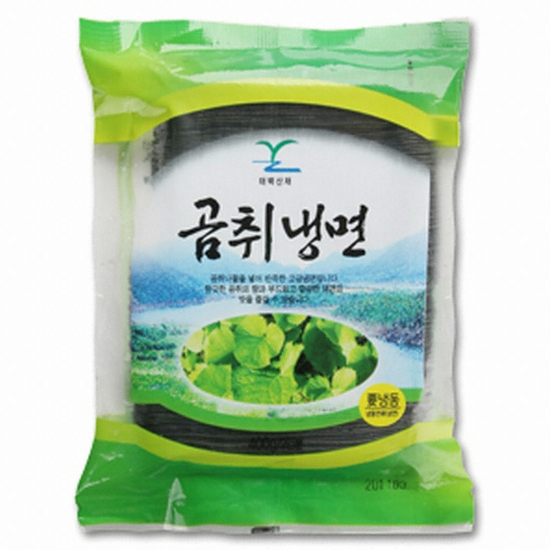 태백산채냉면영농조합 곰취냉면 물냉면 400g (15개)_이미지