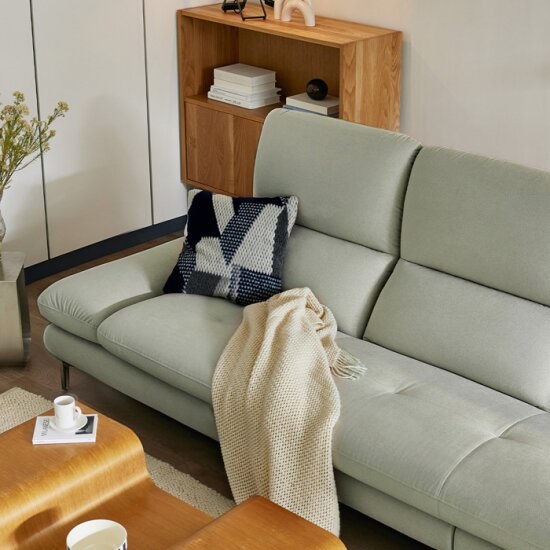 자코모 아르테 기능성 포위브 패브릭 소파 3.5인용 (스툴포함)_이미지