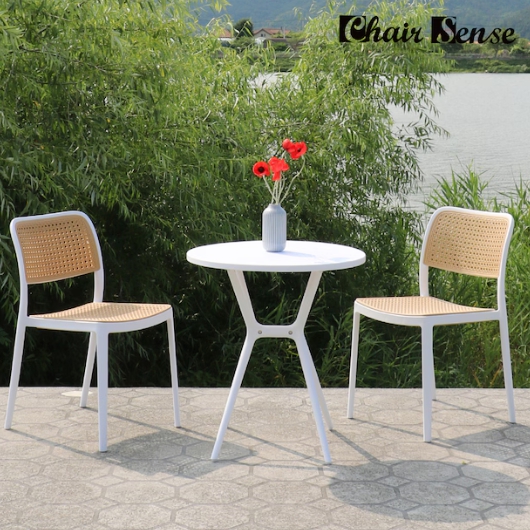 체어센스  퍼센트 야외 테이블 650 (마스터의자2개)