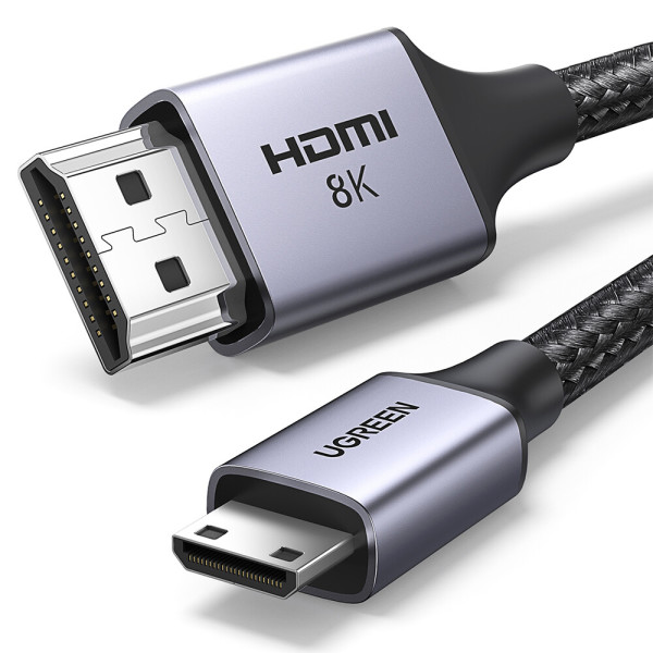 UGREEN HD163 Mini HDMI to HDMI 케이블 (2m)_이미지