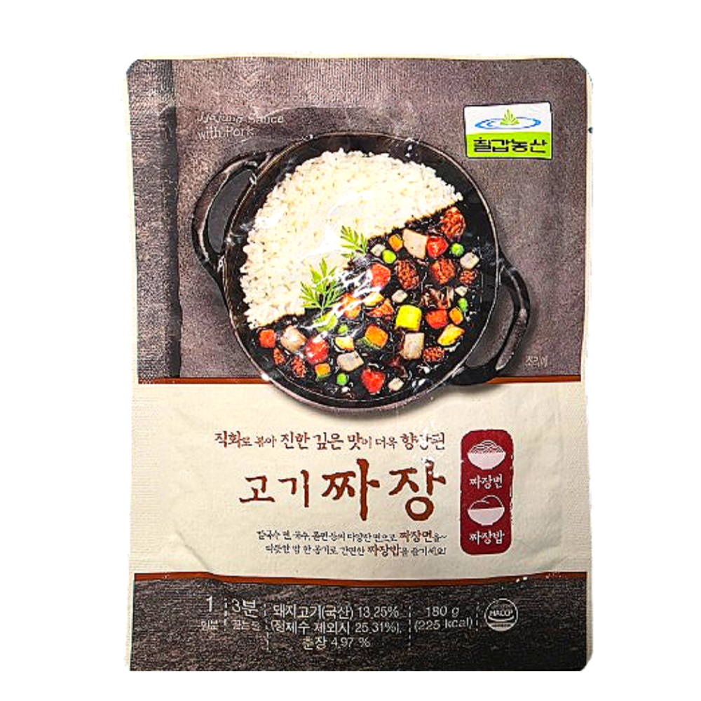 칠갑농산 고기짜장 180g (20개)_이미지