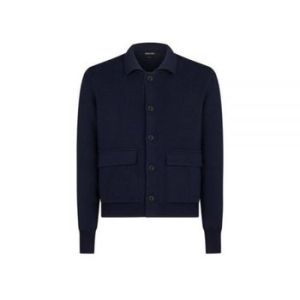 톰포드 TOM FORD 울 실크 가디건 KBL007 YMW018F23 HB800_이미지