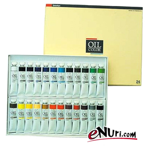 신한화구 전문가용 유화물감 20ml [24색]