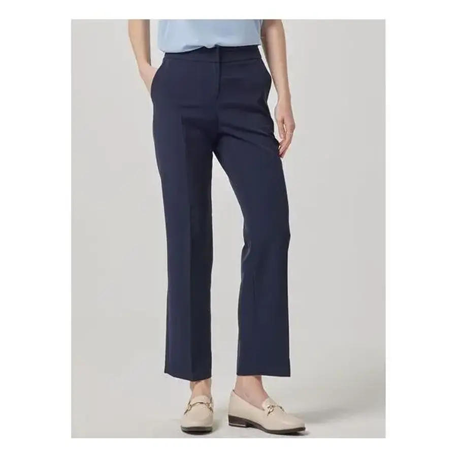 샤트렌 네이비 하이웨스트 슬림핏 정장팬츠 HCBMPT101