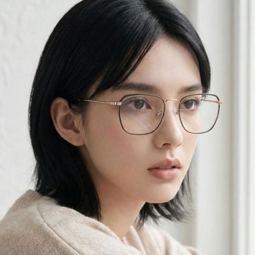 발리 티타늄 아시안핏 사각 메탈 안경테 75788164