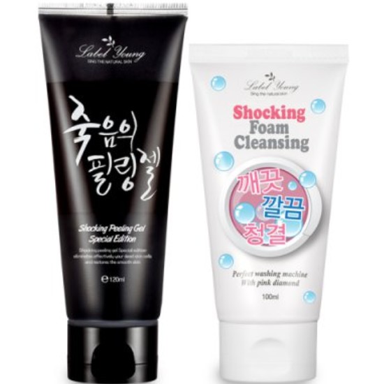 라벨영 쇼킹 죽음의 필링젤+폼클렌징 2종 세트_이미지
