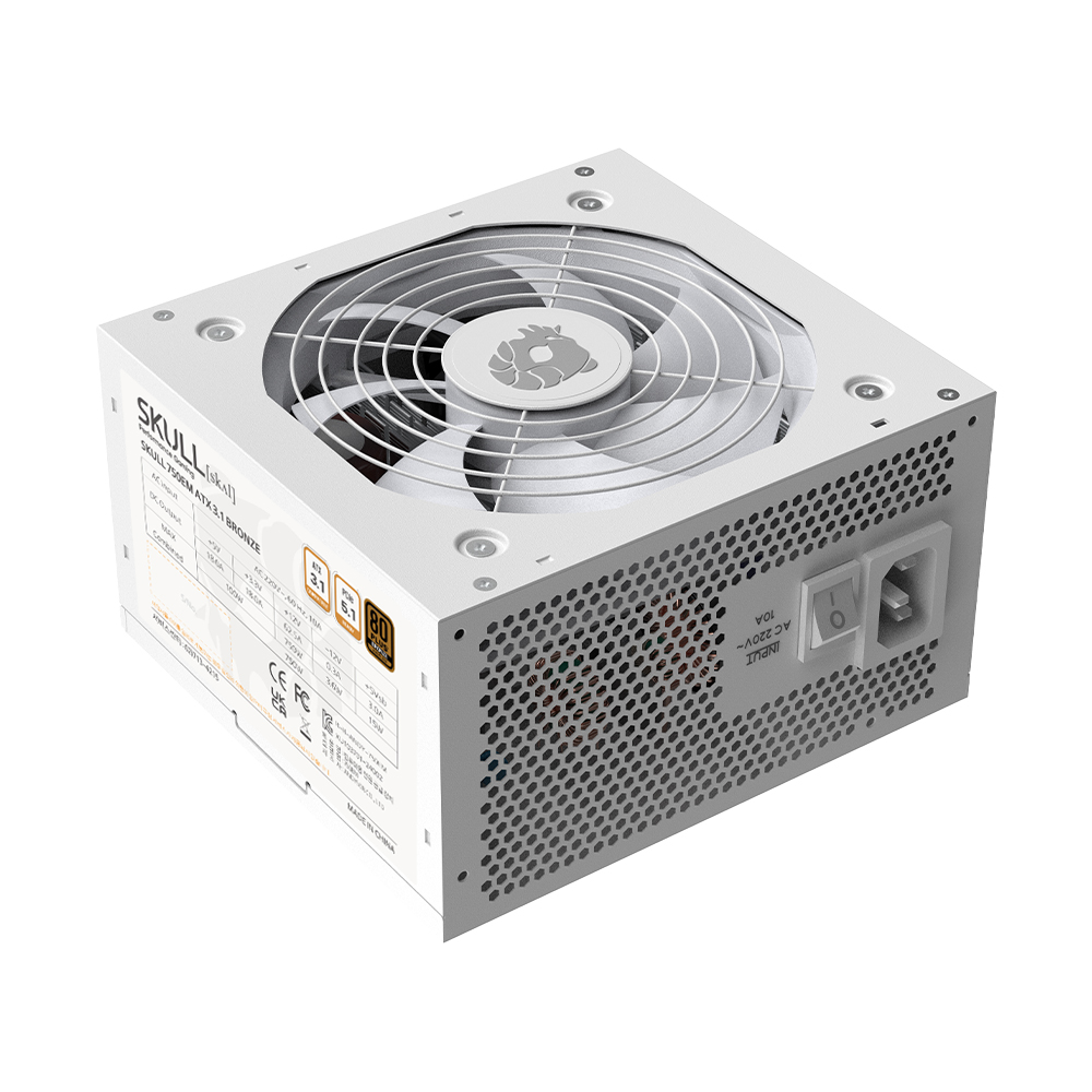 SKULL 750EM 80PLUS브론즈 ATX3.1 화이트