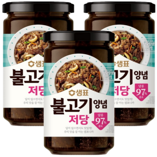 샘표 저당 불고기양념 430g (3개)_이미지