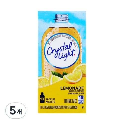 레몬에이드 음료베이스 분말 3.96g 10개입 5개