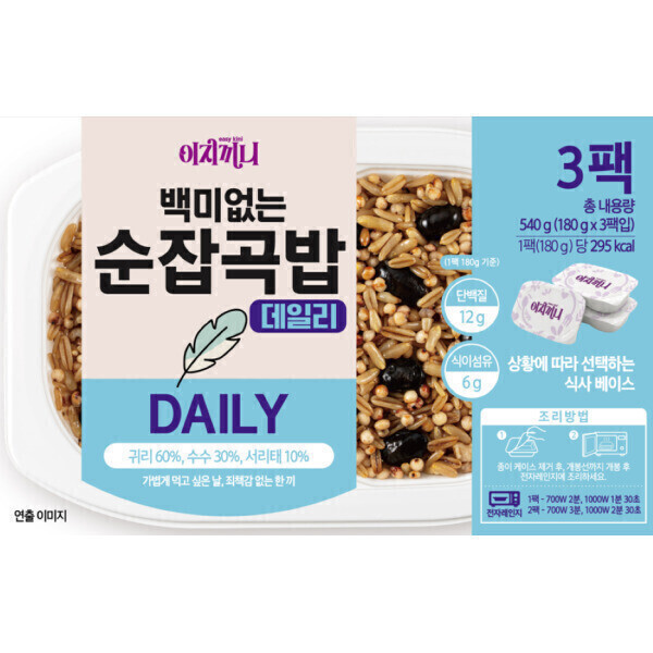 이지끼니 백미없는 순잡곡밥 데일리 180g