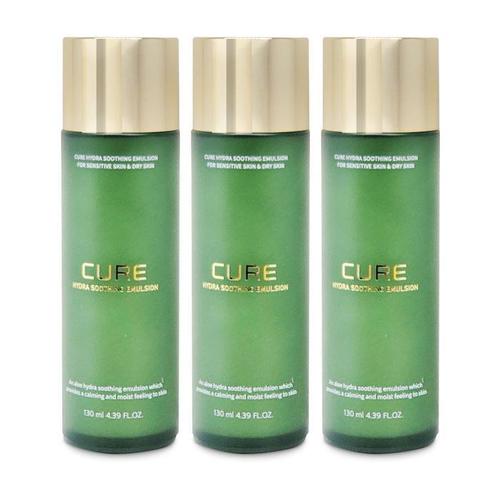 김정문알로에 큐어 하이드라 수딩 에멀전 130ml (3개)_이미지