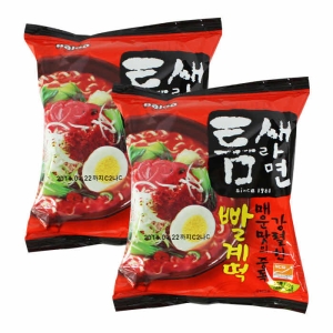 팔도 틈새라면 빨계떡 120g (2개)_이미지