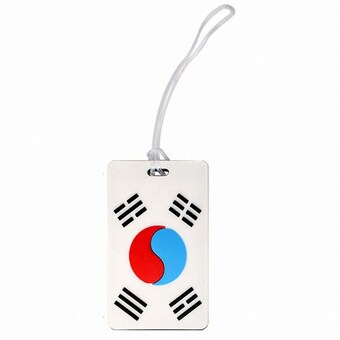 트래블킨 PVC 캐리어 <b>네임택</b> (태극기)
