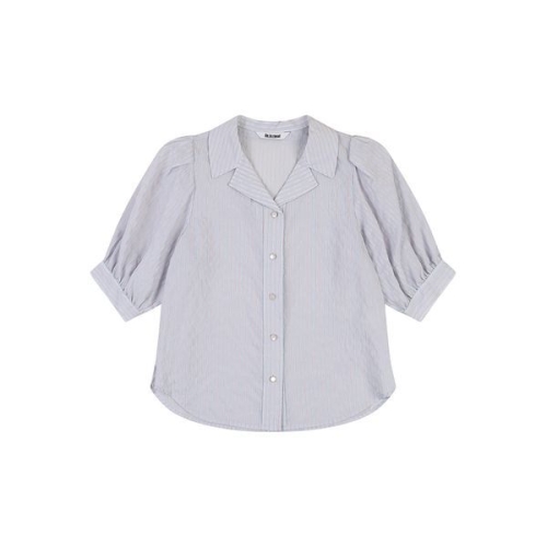 에꼴드파리 퍼프소매 반팔 블라우스_RB35WBAM08Z