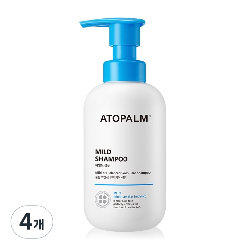 아토팜 마일드 샴푸 300ml (4개)_이미지