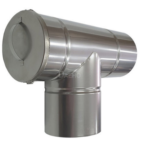 대호화목난로 캡티 스텐연통 (150mm)_이미지