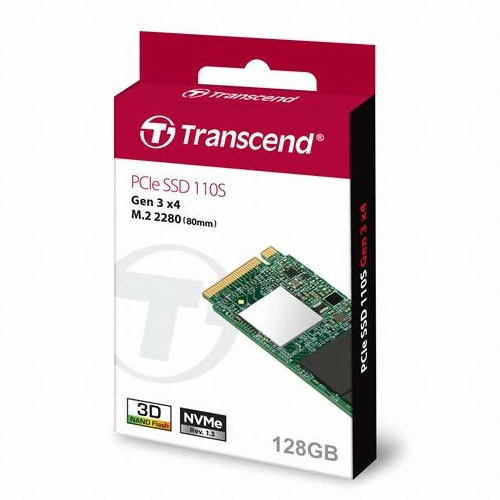 트랜센드 MTE110S M.2 NVMe 해외구매 (128GB)_이미지