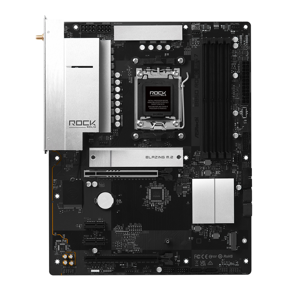 ASRock B850 Rock WiFi 7 �����Ƽ����